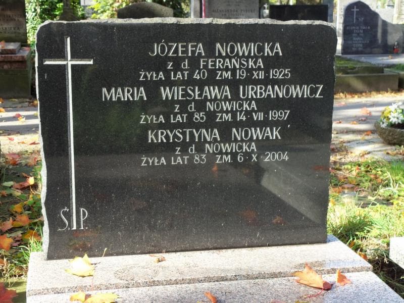 Zdjęcie grobu Józefa Nowicka (2)