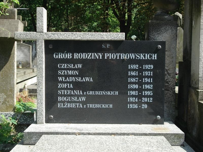 Zdjęcie grobu Stefania Piotrowska (2)