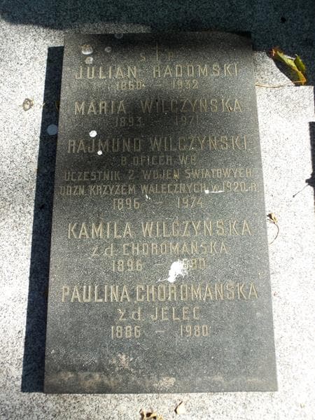 Zdjęcie grobu Paulina Choromańska (2)