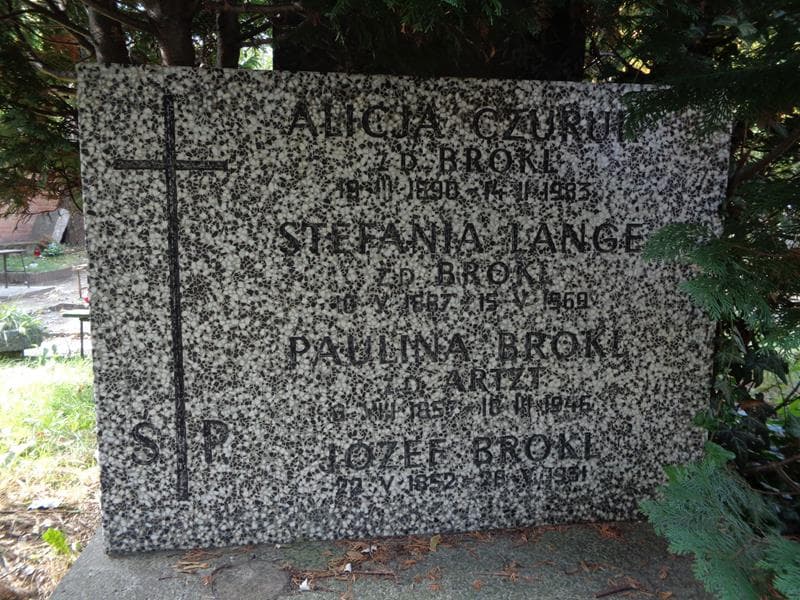 Zdjęcie grobu Stefania Lange (2)