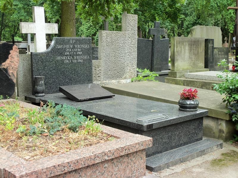 Zdjęcie grobu Henryka Wrońska (1)