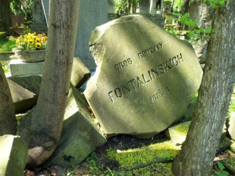 Zdjęcie grobu ... Fontaliński (2)