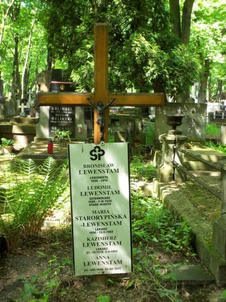 Zdjęcie grobu Kazimierz Lewenstam (2)