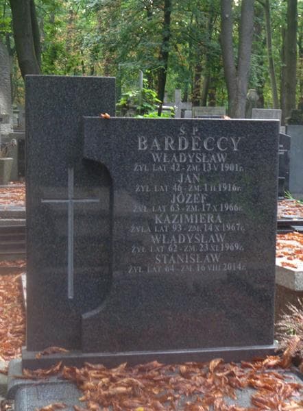 Zdjęcie grobu Jan Bardecki (2)