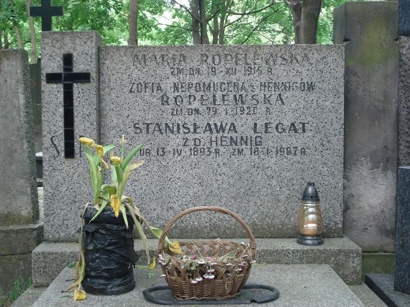 Zdjęcie grobu Stanisława Legat (1)