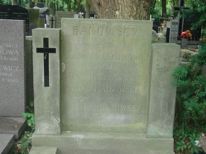 Zdjęcie grobu Janusz Bąkowski (2)