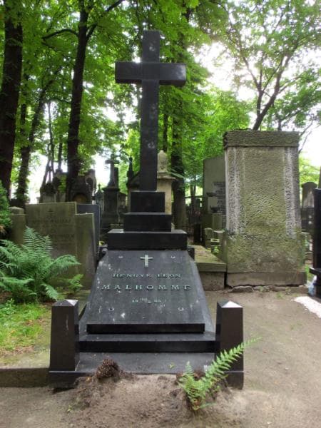 Zdjęcie grobu: Henryk Leon Malhomme