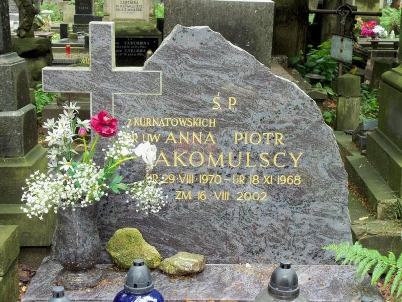 Zdjęcie grobu Anna Jakomulska (2)