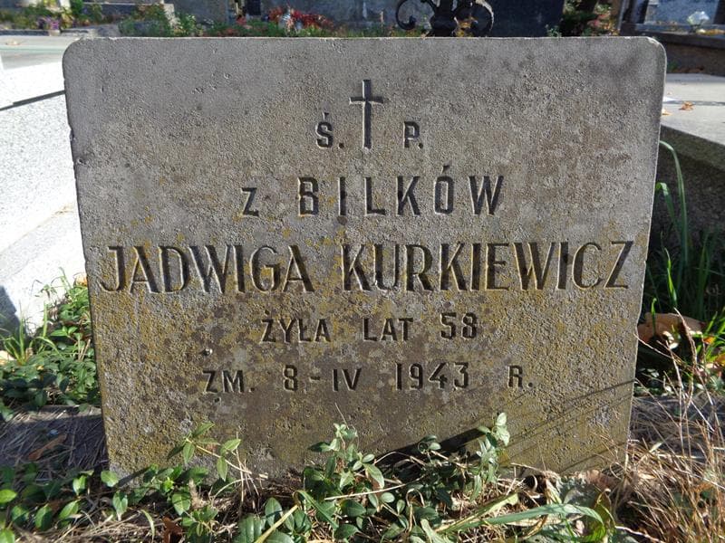Zdjęcie grobu Jadwiga Kurkiewicz (2)