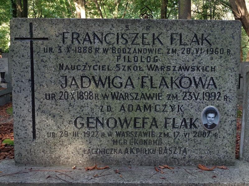 Zdjęcie grobu Genowefa Flak (2)