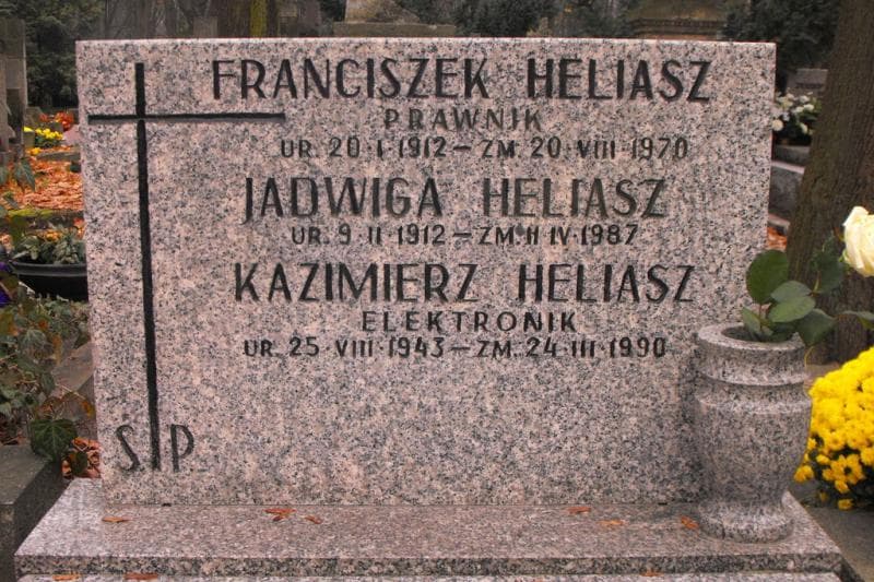 Zdjęcie grobu Kazimierz Heliasz (2)