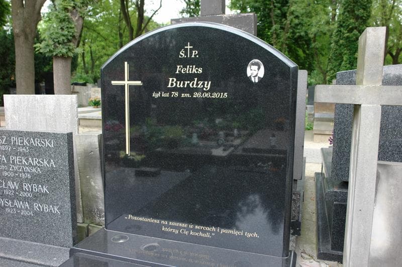 Zdjęcie grobu Feliks Burdzy (2)