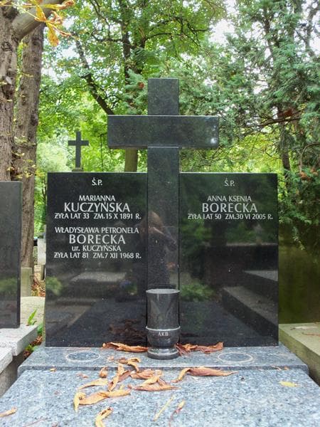 Zdjęcie grobu Władysława Petronela Borecka (2)