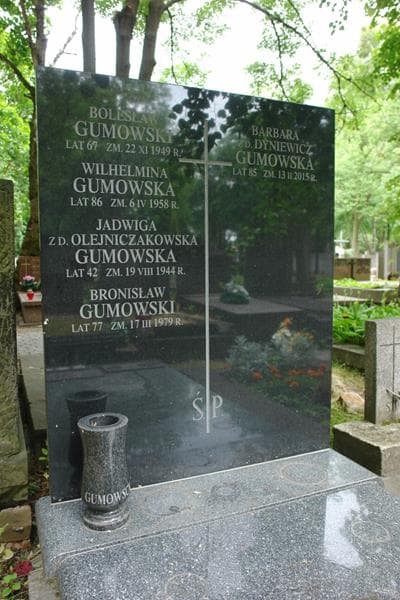 Zdjęcie grobu Barbara Gumowska (2)