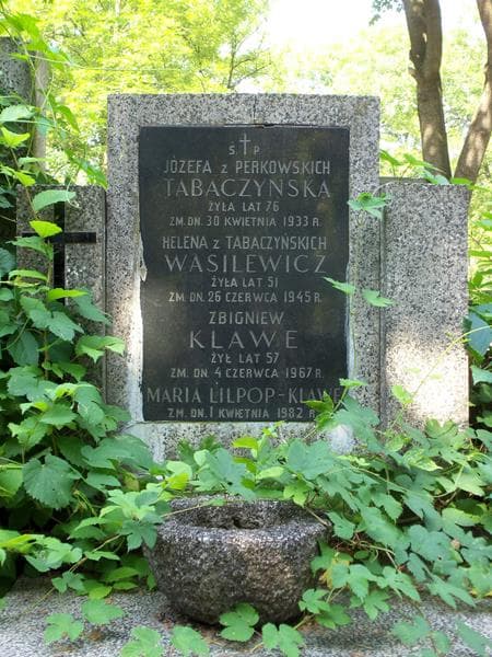 Zdjęcie grobu Józefa Tabaczyńska (2)