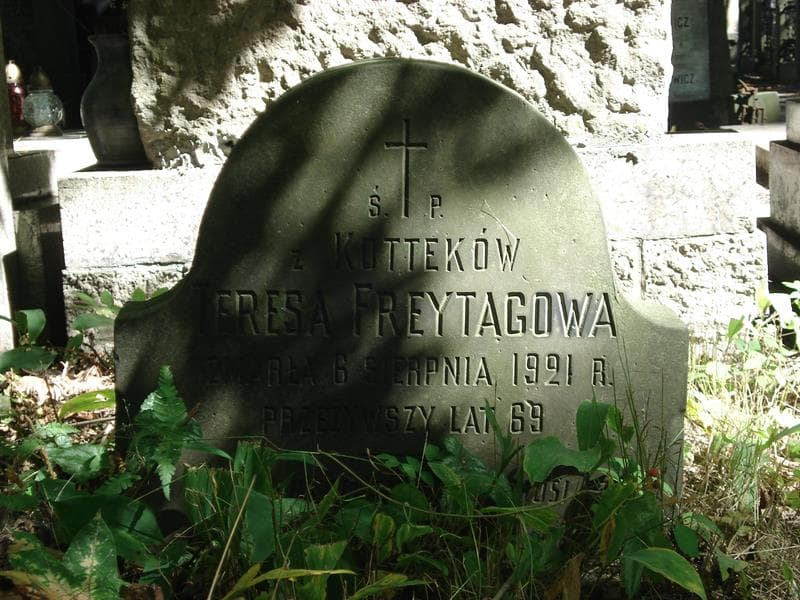 Zdjęcie grobu Teresa Freytagowa (2)