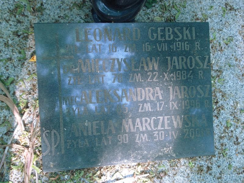 Zdjęcie grobu Leonard Gębski (2)
