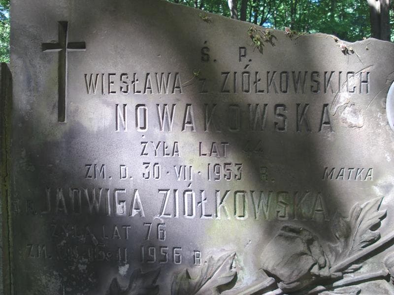 Zdjęcie grobu Wiesława Nowakowska (2)