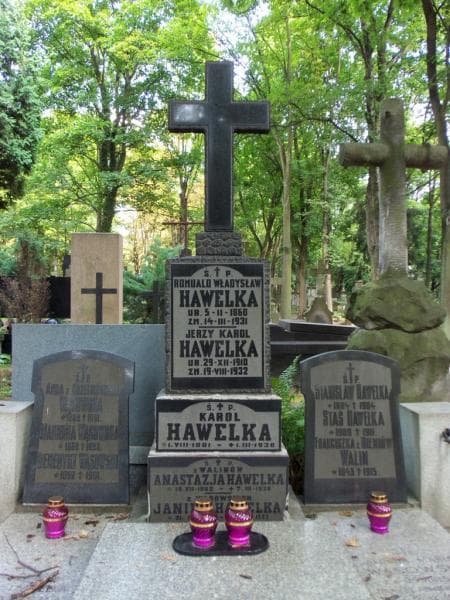 Zdjęcie grobu Franciszka Walin (2)