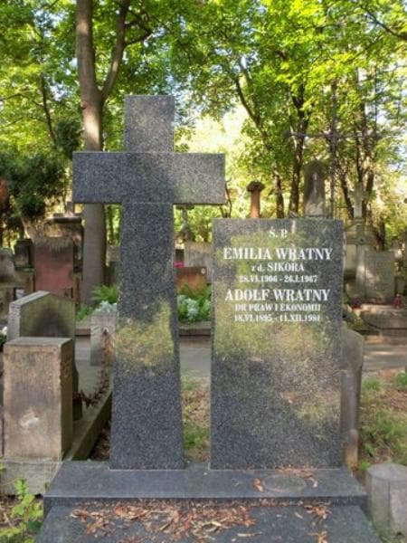 Zdjęcie grobu Emilia Wratny (2)