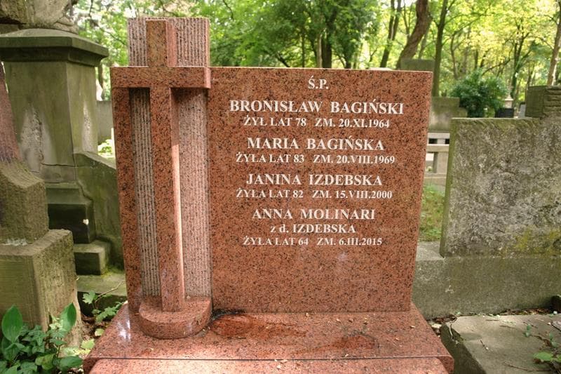 Zdjęcie grobu Bronisław Bagiński (2)