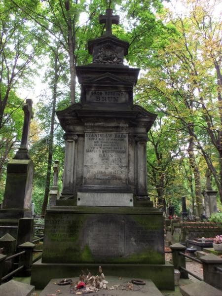 Zdjęcie grobu Krzysztof Fryderyk Brun (2)