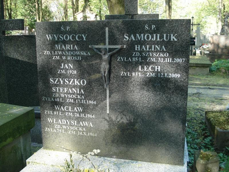 Zdjęcie grobu Maria Wysocka (1)