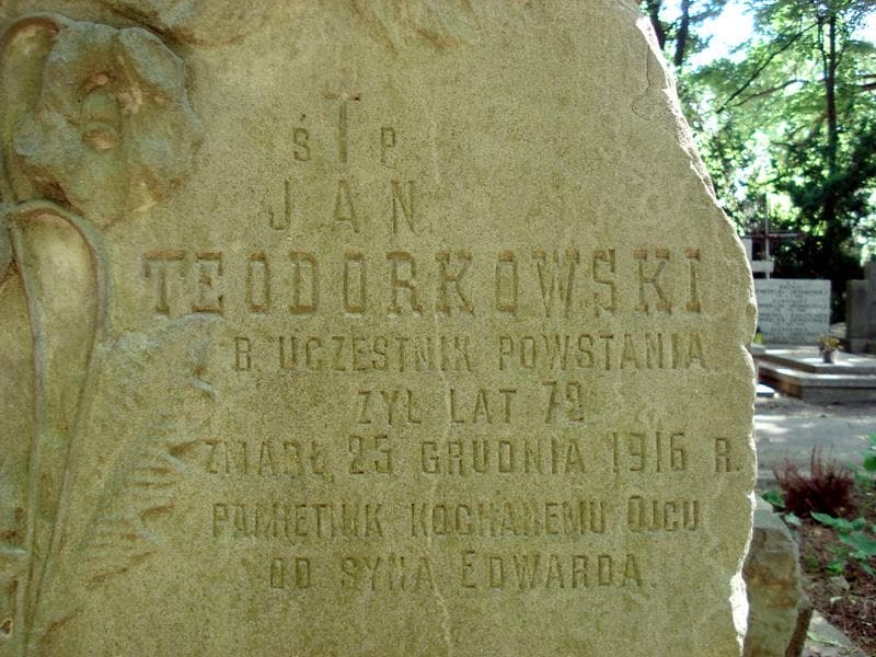 Zdjęcie grobu Jan Teodorkowski (2)