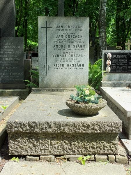 Zdjęcie grobu: Jan Orszagh