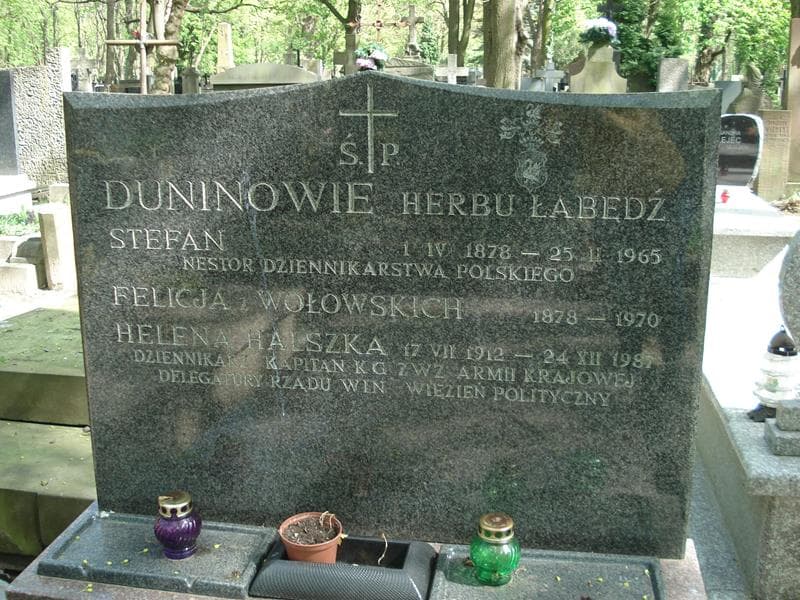 Zdjęcie grobu Helena Halszka Dunin (1)