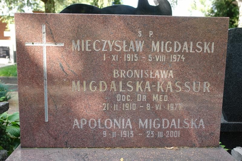 Zdjęcie grobu Apolonia Migdalska (2)