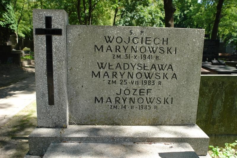 Zdjęcie grobu Władysława Marynowska (2)