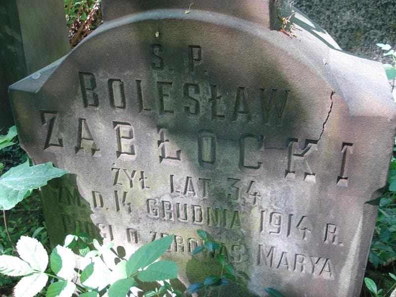 Zdjęcie grobu Bolesław Zabłocki (2)