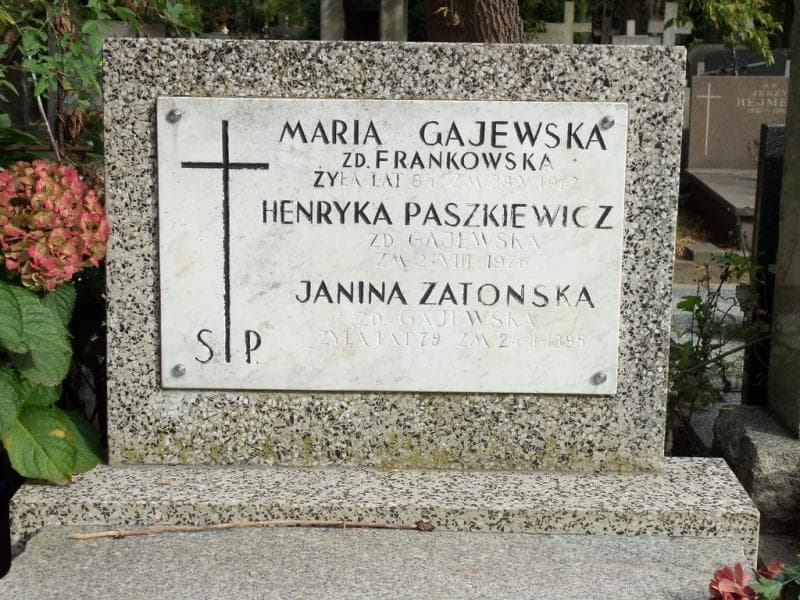 Zdjęcie grobu Henryka Paszkiewicz (2)