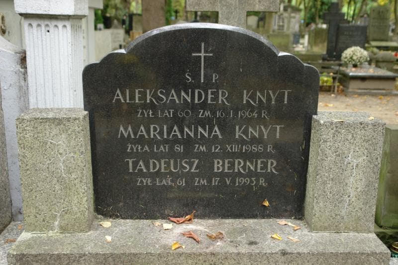 Zdjęcie grobu Tadeusz Berner (2)