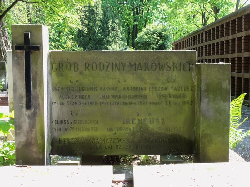 Zdjęcie grobu Kazimierz Eugeniusz Makowski (2)