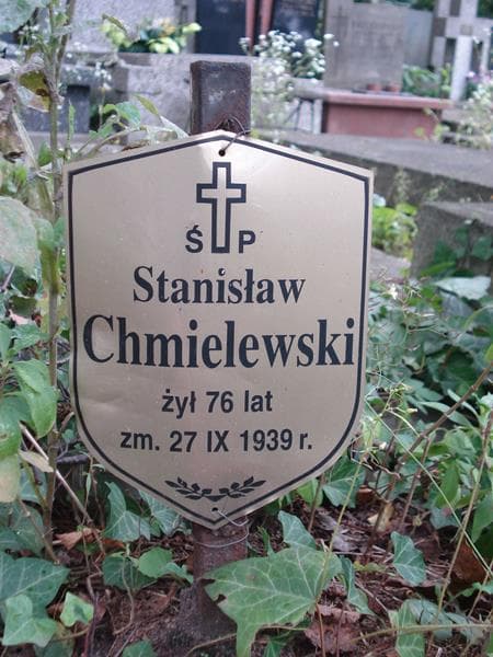 Zdjęcie grobu Stanisław Chmielewski (2)