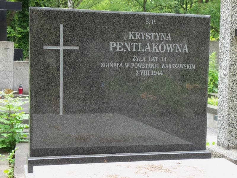 Zdjęcie grobu Krystyna Pentlakówna (2)