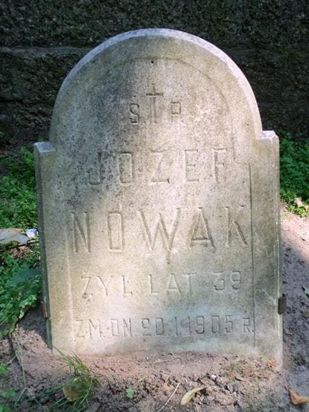 Zdjęcie grobu Józef Nowak (2)