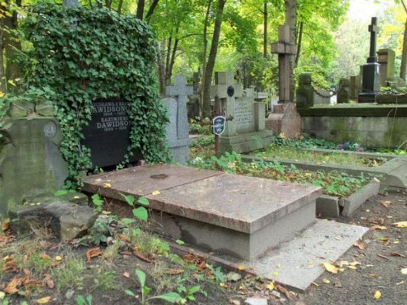Zdjęcie grobu Bogusława Dawidsonowa (1)