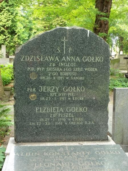 Zdjęcie grobu Elżbieta Gołko (2)