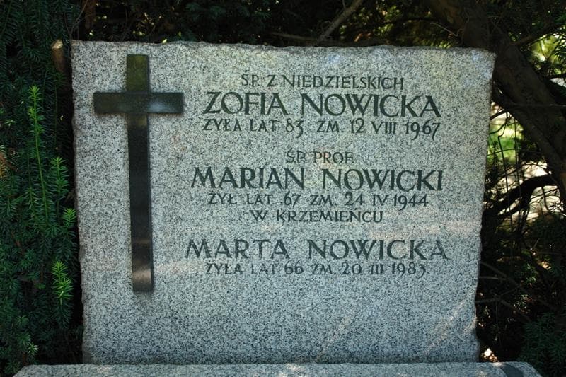 Zdjęcie grobu Marian Nowicki (2)