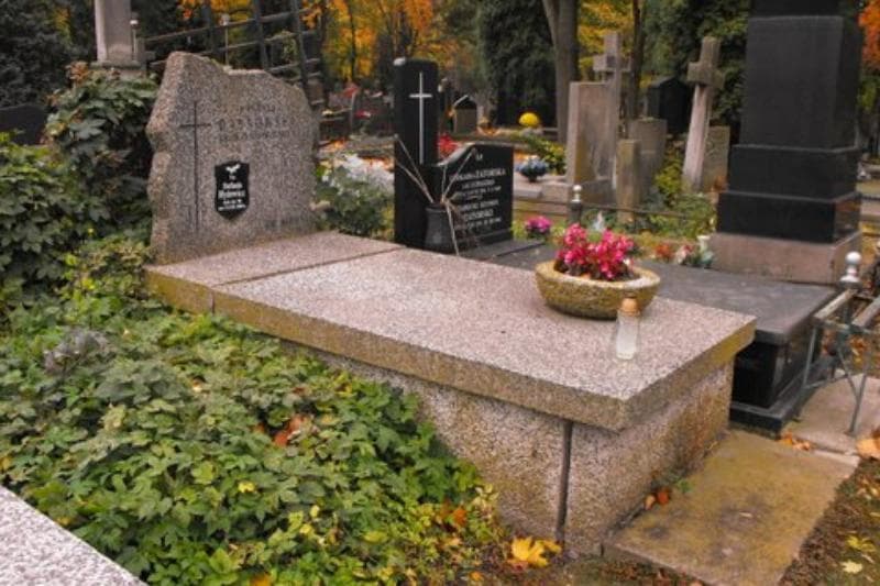 Zdjęcie grobu Henryka Dąbrowska (1)