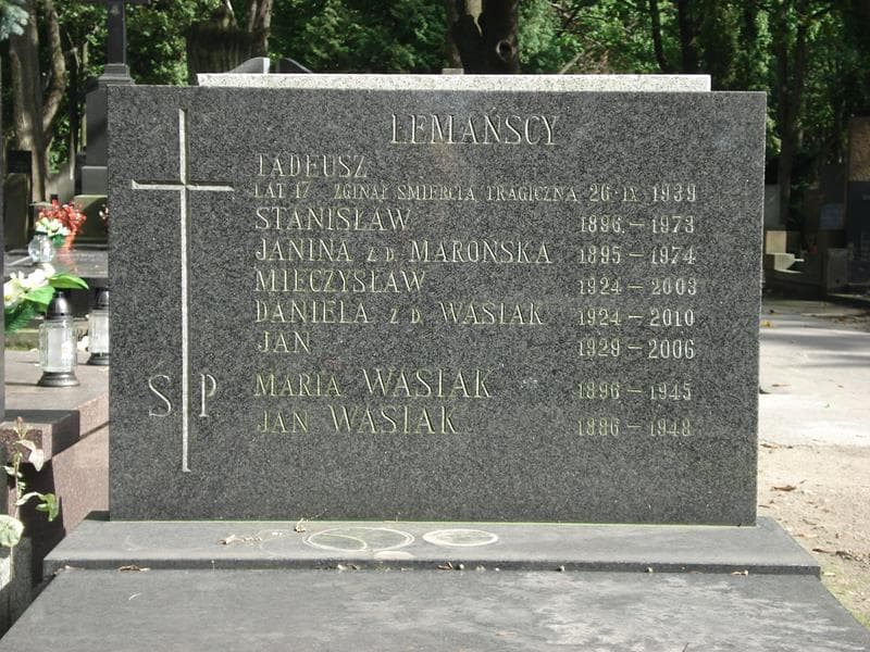 Zdjęcie grobu Jan Lemański (2)