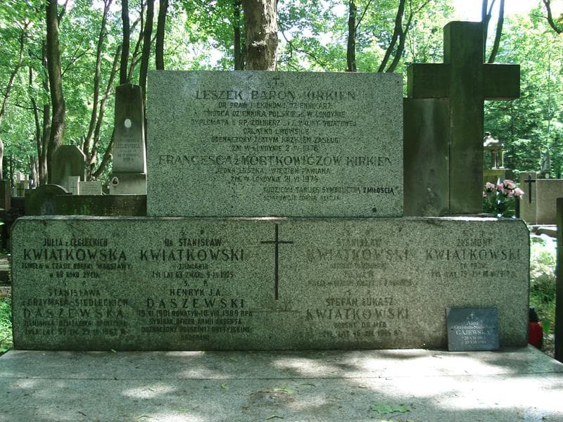 Zdjęcie grobu Henryk J. A. Daszewski (2)