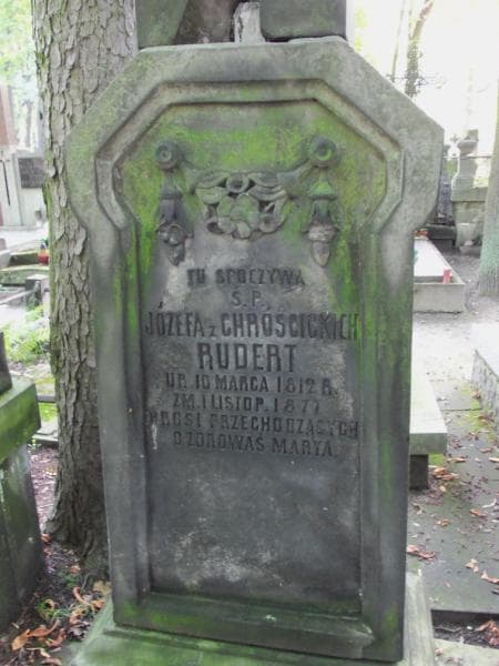 Zdjęcie grobu Józefa Rudert (2)