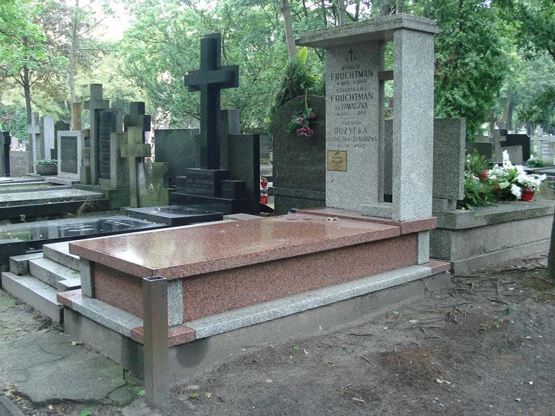 Zdjęcie grobu Witold Fruchtman (1)