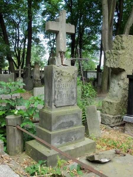 Zdjęcie grobu Augusta Włodarska (2)