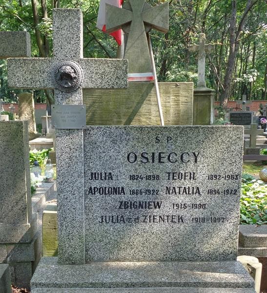 Zdjęcie grobu Julia Osiecka (2)
