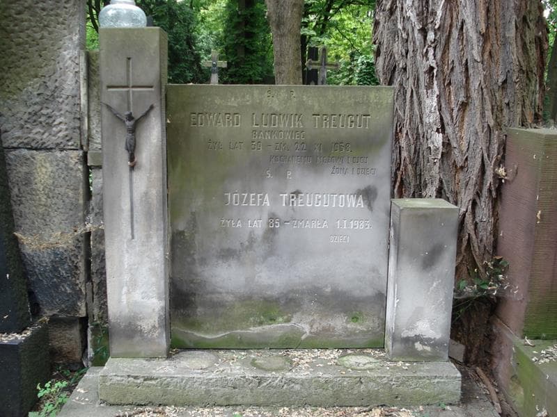 Zdjęcie grobu Edward Ludwik Treugut (2)